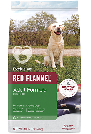Image of Red Flannel® Adult Formula Balanced Nutrition dog food bag